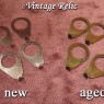 Knob Pointers Nickel for Gibson (4) [aged]
